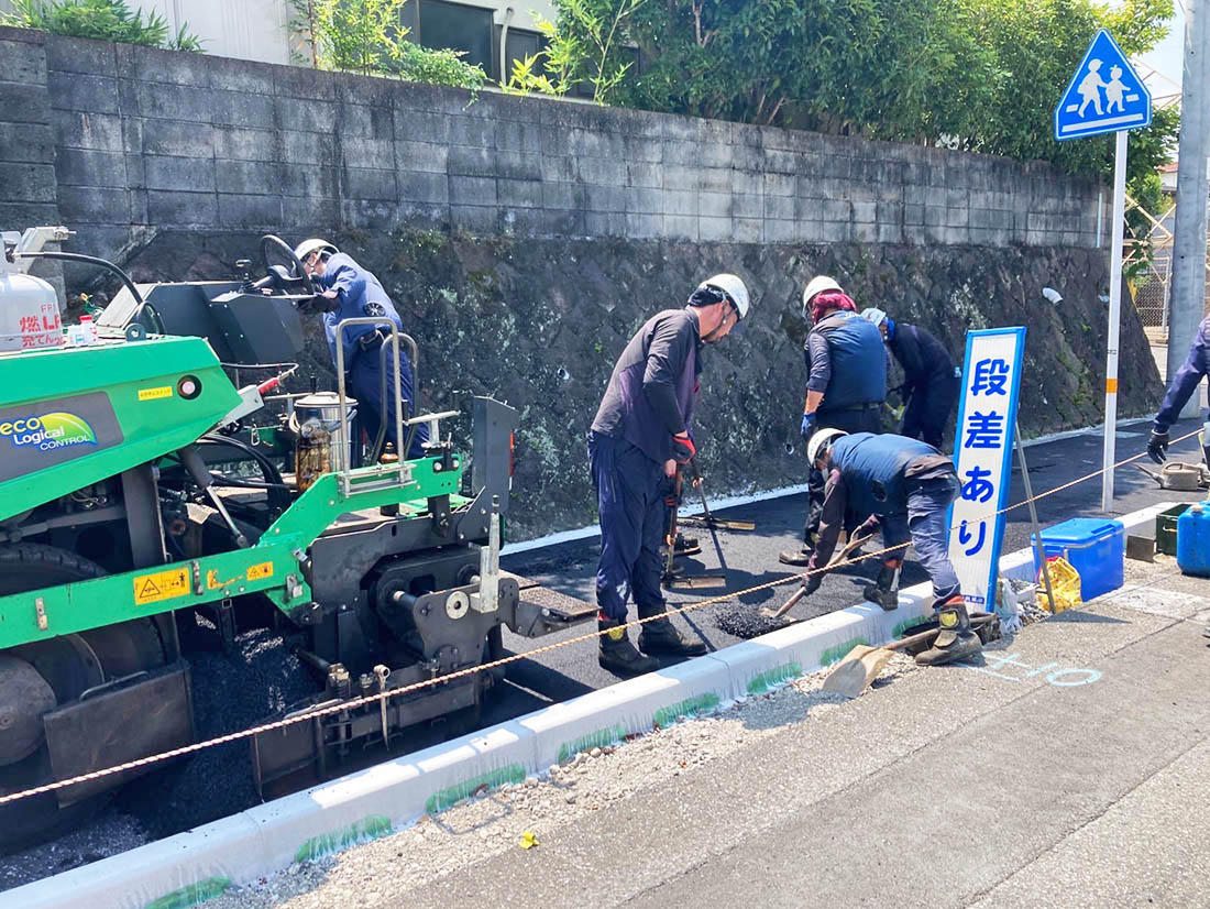 舗装工事画像
